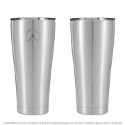 Whiterock Pilgrim 30oz Tumbler c/w Slide Lid, Multiple Colours Stainless Steel